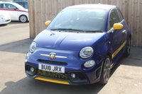 USED 2018 18 ABARTH 595 1.4 T-Jet Hatchback 3dr Petrol Manual Euro 6 (145 ps) --PODIUM BLUE--YELLOW PACK--