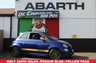 USED 2018 18 ABARTH 595 1.4 T-Jet Hatchback 3dr Petrol Manual Euro 6 (145 ps) --PODIUM BLUE--YELLOW PACK--