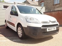 USED 2013 13 CITROEN BERLINGO 1.6 HDi 625 Enterprise Panel Van 5dr Diesel Manual L1 (Euro 5) (133 g/km, 75 bhp) 