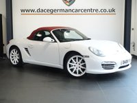 USED 2010 10 PORSCHE BOXSTER 2.9 987 Convertible 2dr Petrol Manual (221 g/km, 255 bhp) FULLY DOCUMENTED SERVICE HISTORY + &pound;6,304 WORTH OF EXTRAS + SPORT TAIL PIPE + SOUND PACK PLUS + AUTOMATIC CLIMATE CONTROL + AIR CONDITIONING + IN CAR ENTERTAINMENT CD/MP3/AM/FM + XENON HEADLIGHTS + CRUISE CONTROL + LEATHER STEERING WHEEL + COLOUR CODED ROLL-OVER BAR + PARK ASSIST + ELECTRIC SPOILER + WIND DEFLECTOR + 19 INCH CARRERA SPORT ALLOY WHEELS + ELECTRIC WINDOWS + ELECTRIC HEATED DOOR MIRRORS...