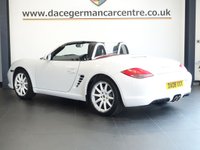 USED 2010 10 PORSCHE BOXSTER 2.9 987 Convertible 2dr Petrol Manual (221 g/km, 255 bhp) FULLY DOCUMENTED SERVICE HISTORY + &pound;6,304 WORTH OF EXTRAS + SPORT TAIL PIPE + SOUND PACK PLUS + AUTOMATIC CLIMATE CONTROL + AIR CONDITIONING + IN CAR ENTERTAINMENT CD/MP3/AM/FM + XENON HEADLIGHTS + CRUISE CONTROL + LEATHER STEERING WHEEL + COLOUR CODED ROLL-OVER BAR + PARK ASSIST + ELECTRIC SPOILER + WIND DEFLECTOR + 19 INCH CARRERA SPORT ALLOY WHEELS + ELECTRIC WINDOWS + ELECTRIC HEATED DOOR MIRRORS...