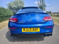USED 2023 23 MERCEDES-BENZ C CLASS 3.0 C43 V6 AMG Night Edition (Premium Plus) Coupe 2dr Petrol G-Tronic+ 4MATIC Euro 6 (s/s) (390 ps) Best colour combination
