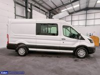USED 2024 73 FORD TRANSIT 2.0 350 EcoBlue Trend Crew Van Double Cab 5dr Diesel Manual L3 H2 Euro 6 (s/s) (130 ps) 