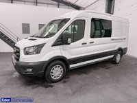USED 2024 73 FORD TRANSIT 2.0 350 EcoBlue Trend Crew Van Double Cab 5dr Diesel Manual L3 H2 Euro 6 (s/s) (130 ps) 