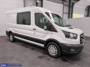 2024 FORD TRANSIT 2.0 350 EcoBlue Trend Crew Van Double Cab 5dr Diesel Manual L3 H2 Euro 6 (s/s) (130 ps) &pound;20990.00
