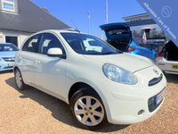 2012 NISSAN MICRA 1.2 AUTOMATIC Acenta Hatchback 5dr Petrol &pound;6995.00