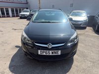USED 2015 65 VAUXHALL ASTRA 1.6i Design Sports Tourer 5dr Petrol Manual Euro 6 (115 ps) recent timing belt & water pump
