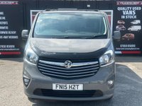 USED 2015 15 VAUXHALL VIVARO 1.6 CDTi 2900 BiTurbo ecoFLEX Sportive L2 H1 Euro 5 (s/s) 5dr NARDO GREY|AC|CRUISE|LWB|+VAT