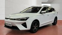 USED 2023 73 MG MG5 61.1kWh Trophy Long Range Estate 5dr Electric Auto (156 ps)+NEW SHAPE+2 CABLES+1 OWNER FROM NEW+NAV+HISTORY+PARK CONTROL WITH CAM+MEDIA+PRIVACY GLASS+BLUETOOTH+NAV+APPS+USB+FULL LEATHER SEATS+ALLOYS+DAB+CRUISE+HEATED FRONT SEATS 2 CABLES+1 OWNER FROM NEW+NAV+HISTORY+PARK CONTROL WITH CAM+MEDIA+PRIVACY GLASS+BLUETOOTH+NAV+APPS+USB+FULL LEATHER SEATS+ALLOYS+DAB+CRUISE+HEATED FRONT SEATS+HPI CLEAR