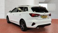 USED 2023 73 MG MG5 61.1kWh Trophy Long Range Estate 5dr Electric Auto (156 ps)+NEW SHAPE+2 CABLES+1 OWNER FROM NEW+NAV+HISTORY+PARK CONTROL WITH CAM+MEDIA+PRIVACY GLASS+BLUETOOTH+NAV+APPS+USB+FULL LEATHER SEATS+ALLOYS+DAB+CRUISE+HEATED FRONT SEATS 2 CABLES+1 OWNER FROM NEW+NAV+HISTORY+PARK CONTROL WITH CAM+MEDIA+PRIVACY GLASS+BLUETOOTH+NAV+APPS+USB+FULL LEATHER SEATS+ALLOYS+DAB+CRUISE+HEATED FRONT SEATS+HPI CLEAR