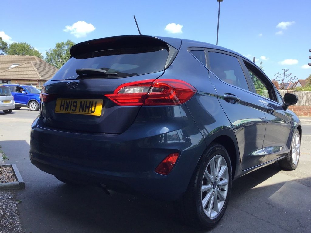 USED 2019 19 FORD FIESTA 1.0T EcoBoost GPF Titanium Hatchback 5dr Petrol Auto Euro 6 (s/s) (100 ps) 