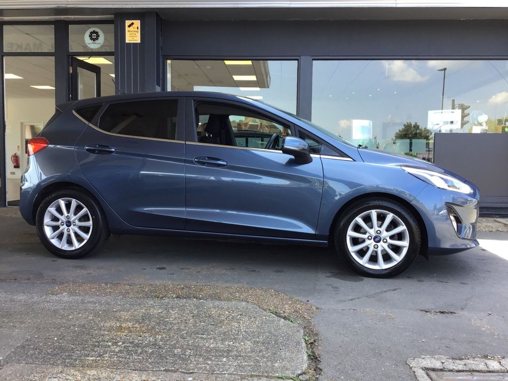 USED 2019 19 FORD FIESTA 1.0T EcoBoost GPF Titanium Hatchback 5dr Petrol Auto Euro 6 (s/s) (100 ps) 