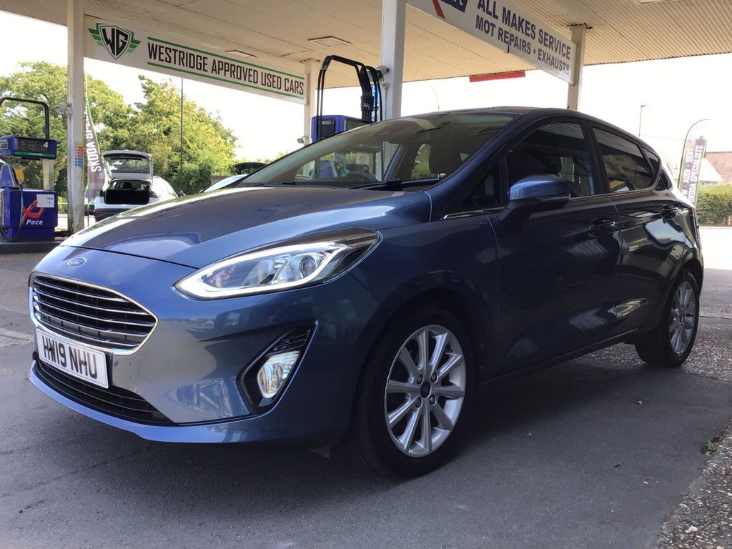 USED 2019 19 FORD FIESTA 1.0T EcoBoost GPF Titanium Hatchback 5dr Petrol Auto Euro 6 (s/s) (100 ps) 
