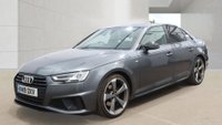 USED 2019 19 AUDI A4 2.0 TFSI 40 Black Edition Saloon 4dr Petrol S Tronic Euro 6 (s/s) (190 ps) Finance From 8.9% APR