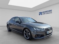 USED 2019 19 AUDI A4 2.0 TFSI 40 Black Edition Saloon 4dr Petrol S Tronic Euro 6 (s/s) (190 ps) Finance From 8.9% APR