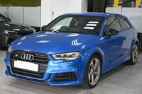 USED 2017 AUDI S3 2.0 TFSI Black Edition Hatchback 3dr Petrol S Tronic quattro Euro 6 (s/s) (310 ps) *HOME DELIVERY 7 DAY MONEY BACK*