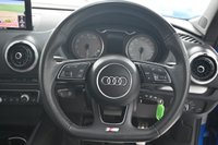 USED 2017 AUDI S3 2.0 TFSI Black Edition Hatchback 3dr Petrol S Tronic quattro Euro 6 (s/s) (310 ps) *HOME DELIVERY 7 DAY MONEY BACK*