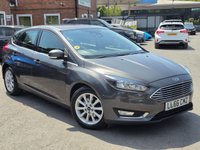 USED 2017 66 FORD FOCUS 1.0T EcoBoost Titanium Hatchback 5dr Petrol Auto Euro 6 (s/s) (125 ps) NAV + PARKING SENSORS + AUTO