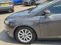 USED 2017 66 FORD FOCUS 1.0T EcoBoost Titanium Hatchback 5dr Petrol Auto Euro 6 (s/s) (125 ps) NAV + PARKING SENSORS + AUTO