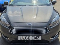 USED 2017 66 FORD FOCUS 1.0T EcoBoost Titanium Hatchback 5dr Petrol Auto Euro 6 (s/s) (125 ps) NAV + PARKING SENSORS + AUTO