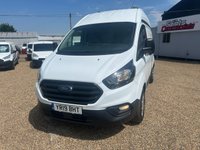 USED 2019 19 FORD TRANSIT CUSTOM 2.0 300 EcoBlue Panel Van 5dr Diesel Manual L1 H2 Euro 6 (105 ps) 