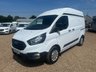 USED 2019 19 FORD TRANSIT CUSTOM 2.0 300 EcoBlue Panel Van 5dr Diesel Manual L1 H2 Euro 6 (105 ps) 