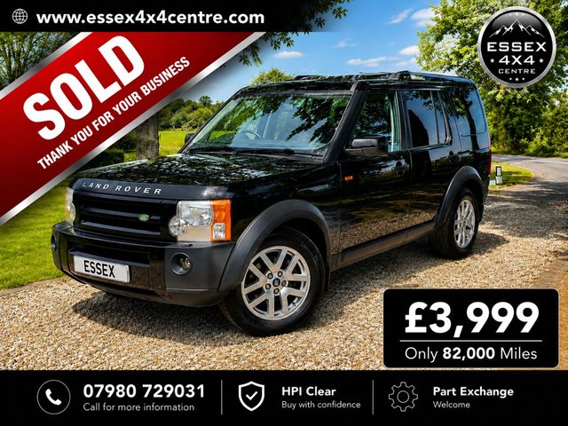 View our Land Rover Discovery 3 range