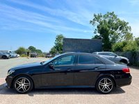 USED 2015 65 MERCEDES-BENZ E CLASS 2.1 E220 BlueTEC AMG Night Edition Saloon 4dr Diesel G-Tronic+ Euro 6 (s/s) (177 ps) 12 MONTH MOT, HEATED LEATHER, USB
