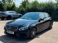 USED 2015 65 MERCEDES-BENZ E CLASS 2.1 E220 BlueTEC AMG Night Edition Saloon 4dr Diesel G-Tronic+ Euro 6 (s/s) (177 ps) 12 MONTH MOT, HEATED LEATHER, USB