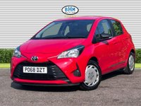 USED 2018 68 TOYOTA YARIS 1.0 VVT-i Active Hatchback 5dr Petrol Manual Euro 6 (72 ps) 12 MonthMOT & Service Included