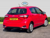 USED 2018 68 TOYOTA YARIS 1.0 VVT-i Active Hatchback 5dr Petrol Manual Euro 6 (72 ps) 12 MonthMOT & Service Included