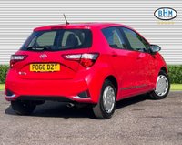 USED 2018 68 TOYOTA YARIS 1.0 VVT-i Active Hatchback 5dr Petrol Manual Euro 6 (72 ps) 12 MonthMOT & Service Included