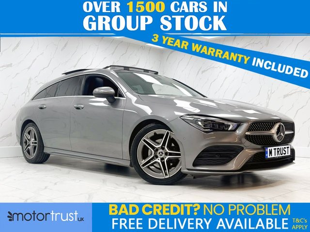 View our Mercedes-Benz Cla 1.3 CLA180 AMG Line (Premium Plus 2) Shooting Brake 5dr Petrol 7G-DCT Euro 6 (s/s) (136 ps)OE22PSZ
