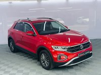 USED 2022 72 VOLKSWAGEN T-ROC 1.5 TSI Life SUV 5dr Petrol Manual Euro 6 (s/s) (150 ps) Rear View Camera | Black Pack