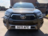 USED 2022 71 TOYOTA HI-LUX 2.8 D-4D Invincible X Pickup Double Cab 4dr Diesel Auto 4WD Euro 6 (s/s) (204 ps) LEATHER, SAT NAV, COLOUR CODED REAR CANOPY, STUNNING EXAMPLE