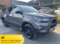 USED 2022 71 TOYOTA HI-LUX 2.8 D-4D Invincible X Pickup Double Cab 4dr Diesel Auto 4WD Euro 6 (s/s) (204 ps) LEATHER, SAT NAV, COLOUR CODED REAR CANOPY, STUNNING EXAMPLE