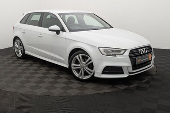 2018 AUDI A3 1.5 TFSI CoD S line Sportback 5dr Petrol S Tronic Euro 6 (s/s) (150 ps) £11799.00
