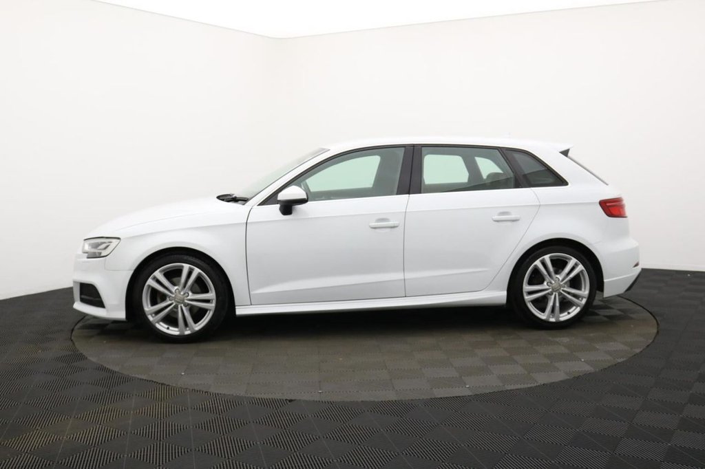 USED 2018 18 AUDI A3 1.5 TFSI CoD S line Sportback 5dr Petrol S Tronic Euro 6 (s/s) (150 ps) Sat Nav, Sensors, 18" Alloys
