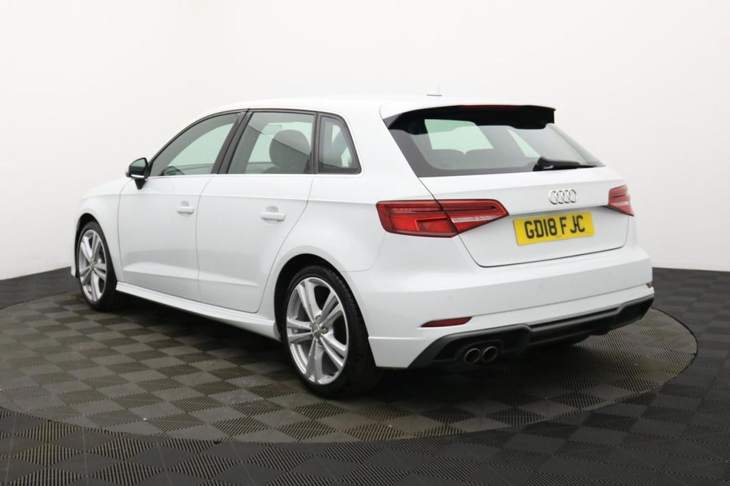 USED 2018 18 AUDI A3 1.5 TFSI CoD S line Sportback 5dr Petrol S Tronic Euro 6 (s/s) (150 ps) Sat Nav, Sensors, 18" Alloys