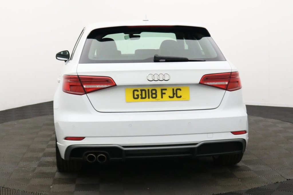 USED 2018 18 AUDI A3 1.5 TFSI CoD S line Sportback 5dr Petrol S Tronic Euro 6 (s/s) (150 ps) Sat Nav, Sensors, 18" Alloys
