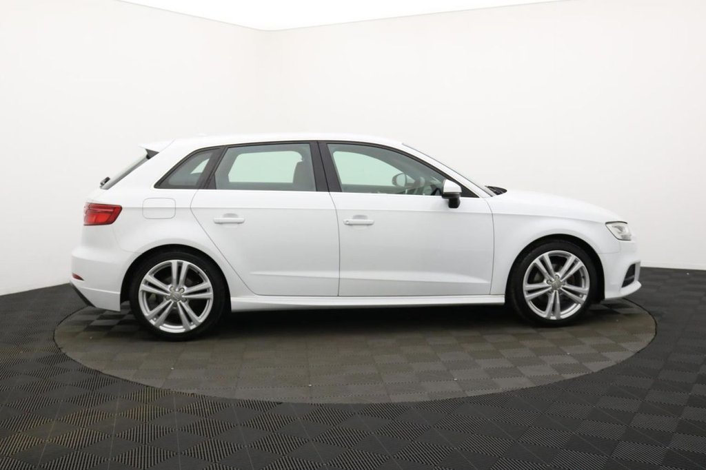 USED 2018 18 AUDI A3 1.5 TFSI CoD S line Sportback 5dr Petrol S Tronic Euro 6 (s/s) (150 ps) Sat Nav, Sensors, 18" Alloys