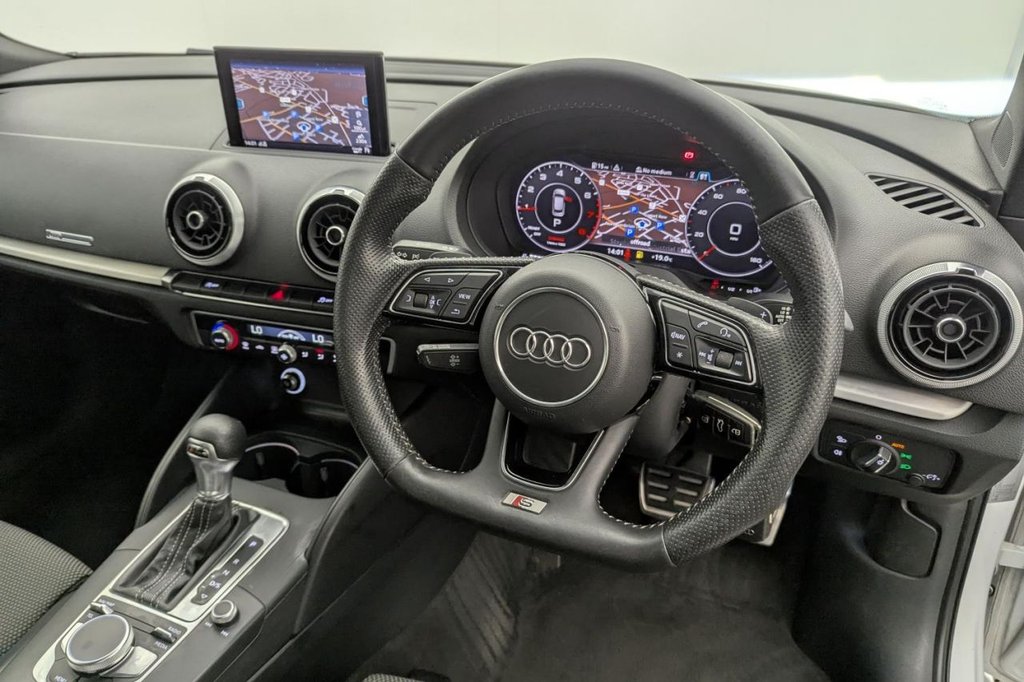 USED 2018 18 AUDI A3 1.5 TFSI CoD S line Sportback 5dr Petrol S Tronic Euro 6 (s/s) (150 ps) Sat Nav, Sensors, 18" Alloys