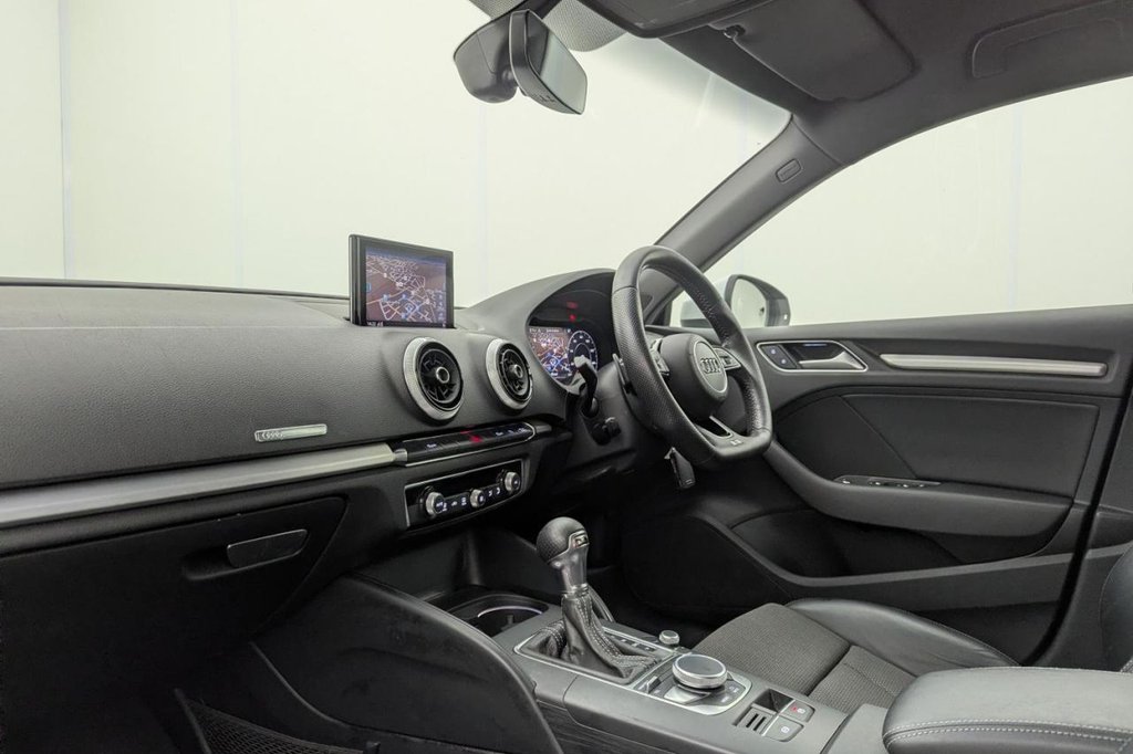 USED 2018 18 AUDI A3 1.5 TFSI CoD S line Sportback 5dr Petrol S Tronic Euro 6 (s/s) (150 ps) Sat Nav, Sensors, 18" Alloys