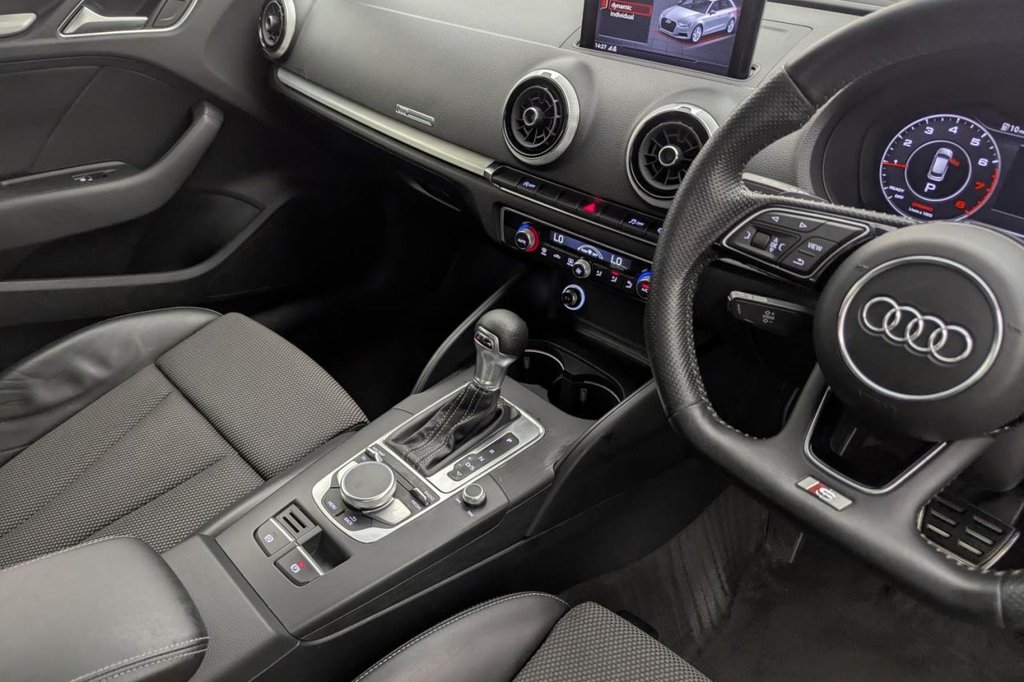 USED 2018 18 AUDI A3 1.5 TFSI CoD S line Sportback 5dr Petrol S Tronic Euro 6 (s/s) (150 ps) Sat Nav, Sensors, 18" Alloys