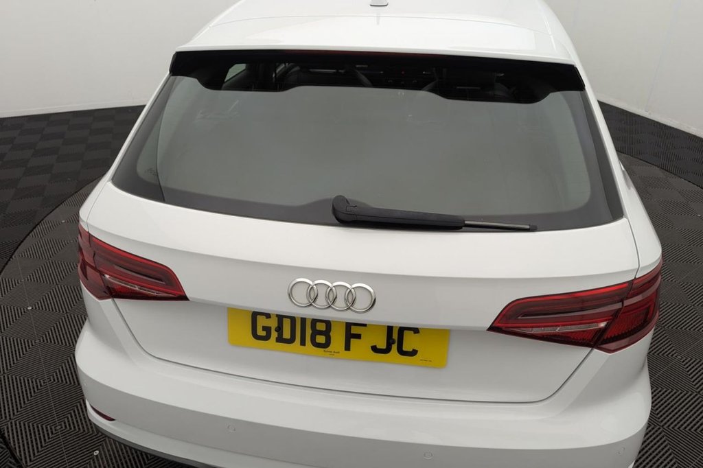 USED 2018 18 AUDI A3 1.5 TFSI CoD S line Sportback 5dr Petrol S Tronic Euro 6 (s/s) (150 ps) Sat Nav, Sensors, 18" Alloys