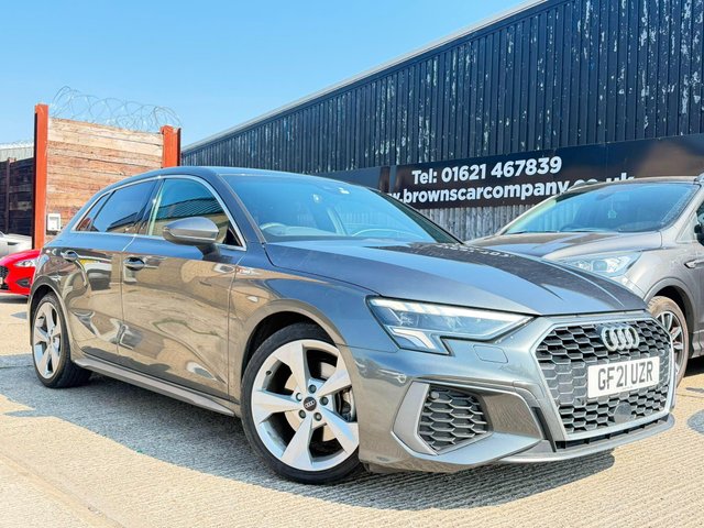 2021 21 AUDI A3 1.5 TFSI 35 S line Sportback S Tronic Euro 6 (s/s) 5dr STUNNING CAR NEW MOT SERVICE