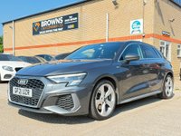 USED 2021 21 AUDI A3 1.5 TFSI 35 S line Sportback S Tronic Euro 6 (s/s) 5dr STUNNING CAR NEW MOT SERVICE