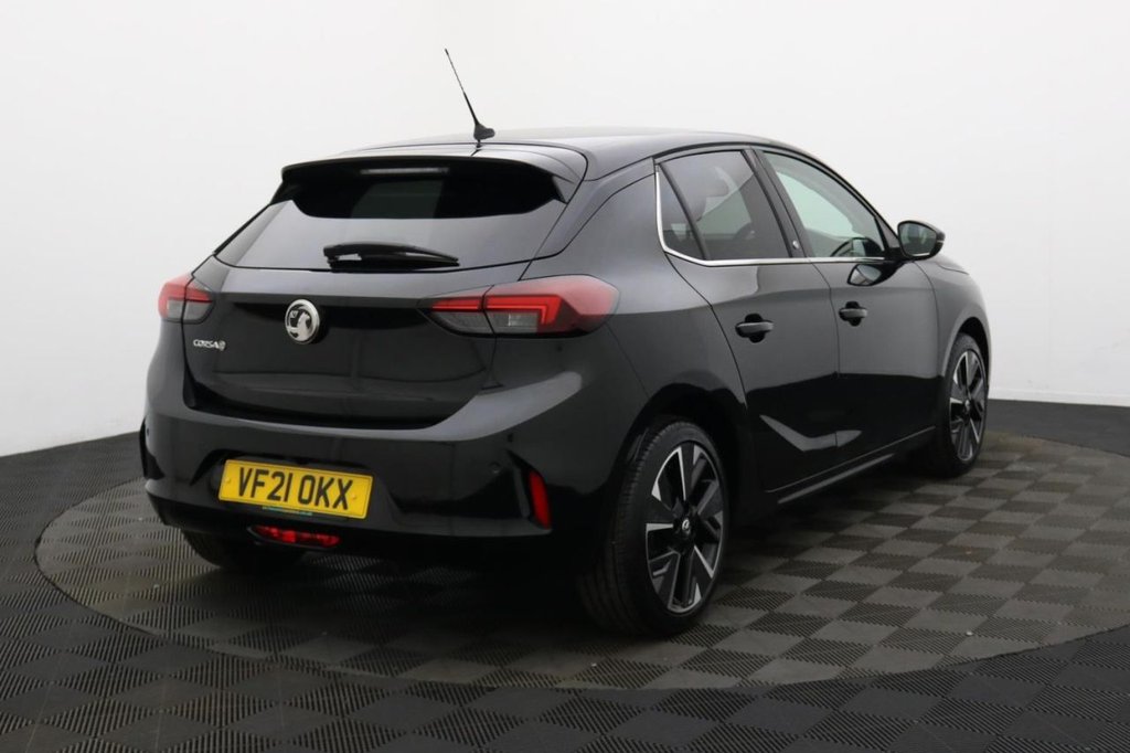 USED 2021 21 VAUXHALL Corsa Electric 50kWh Elite Nav Premium Hatchback 5dr Electric Auto (7.4Kw Charger) (136 ps) Car Play, Sat Nav, Camera