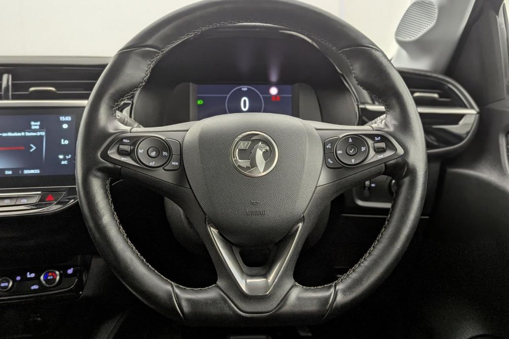 USED 2021 21 VAUXHALL Corsa Electric 50kWh Elite Nav Premium Hatchback 5dr Electric Auto (7.4Kw Charger) (136 ps) Car Play, Sat Nav, Camera
