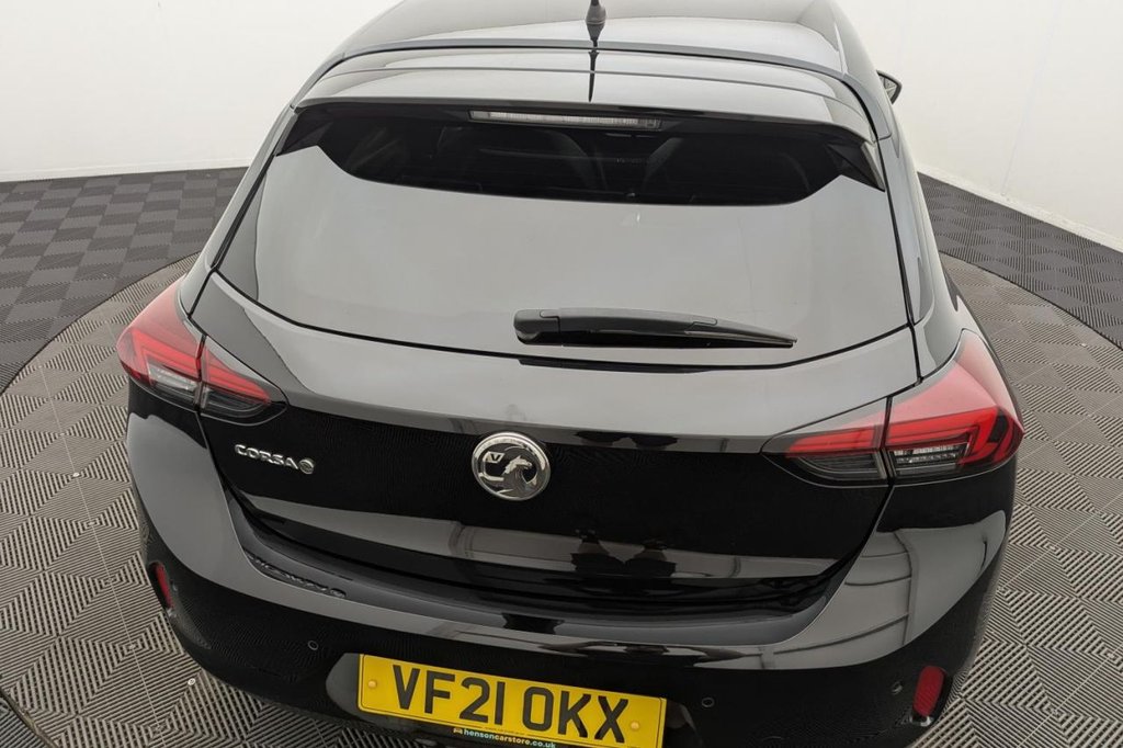 USED 2021 21 VAUXHALL Corsa Electric 50kWh Elite Nav Premium Hatchback 5dr Electric Auto (7.4Kw Charger) (136 ps) Car Play, Sat Nav, Camera